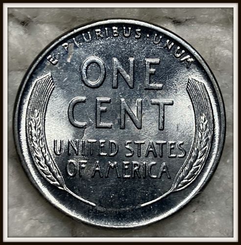 1943 1C Lincoln Wheat Steel Cent (BU)