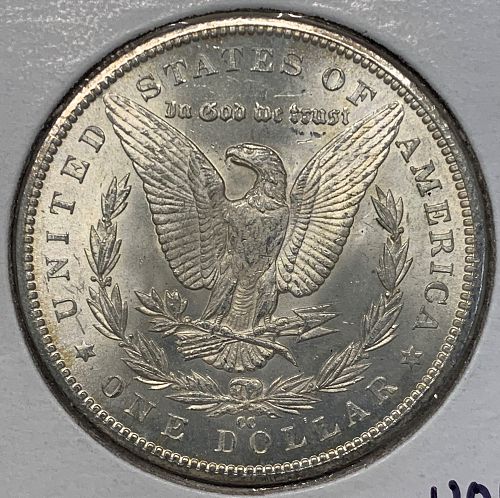 1884-CC Morgan Silver Dollar, MS63+