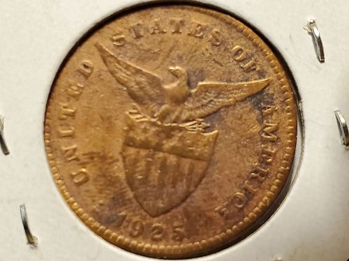 1925 Philippines 1 Centavo