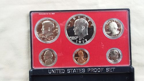 US Mint yearly Proof set, 1977