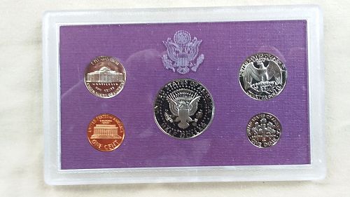 US Mint yearly Proof set, 1991