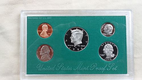 US Mint yearly Proof set, 1996