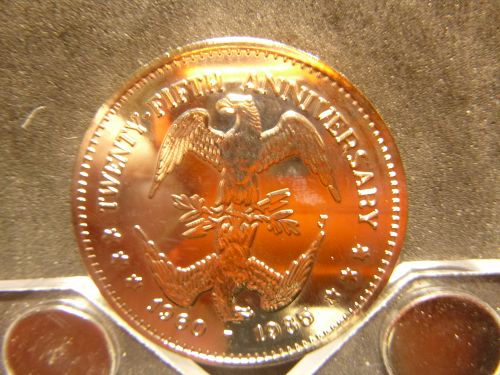 JOHN FITZERALD KENNEDY 1985 DOUBLE EAGLE TWENTY FIFTH ANNIVERSARY