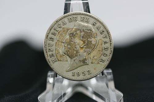 1952 El Salvador 10 Centavos