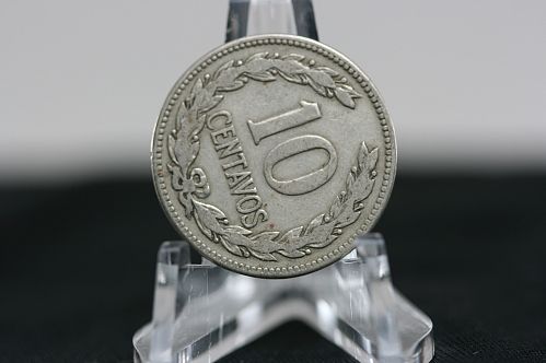 1952 El Salvador 10 Centavos