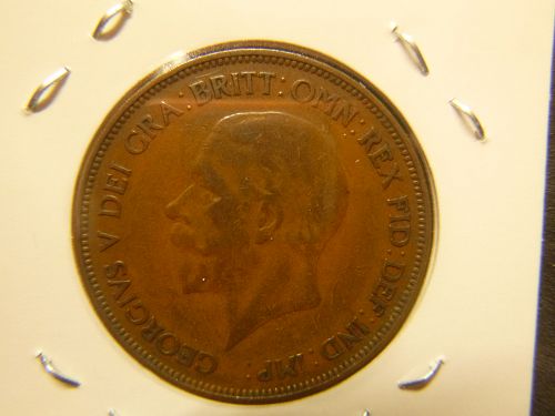 GREAT BRITAIN 1929 ONE PENNY