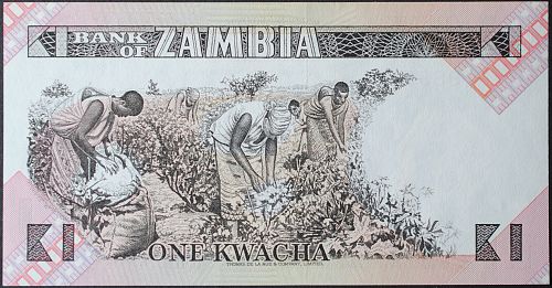 Zambia P23a Kwacha AU