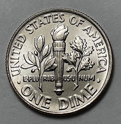 2021 D Roosevelt Dimes Clad Composition 6953