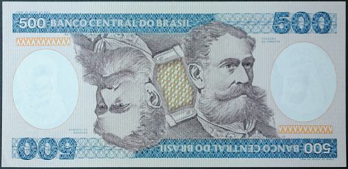 Brazil P200b 500 Cruzeiros UNC60