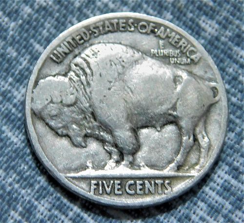 1920 P Buffalo/Indian Head Nickel