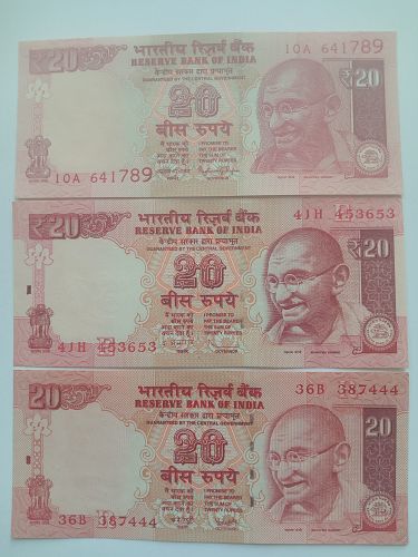 ..India  3  .Note.... Different sign . ..UNC.. ..