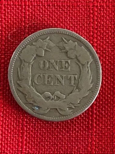 1857 P FLYING EAGLE CENT 1C - UNGRADED