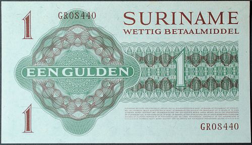 Suriname P116c Gulden AU