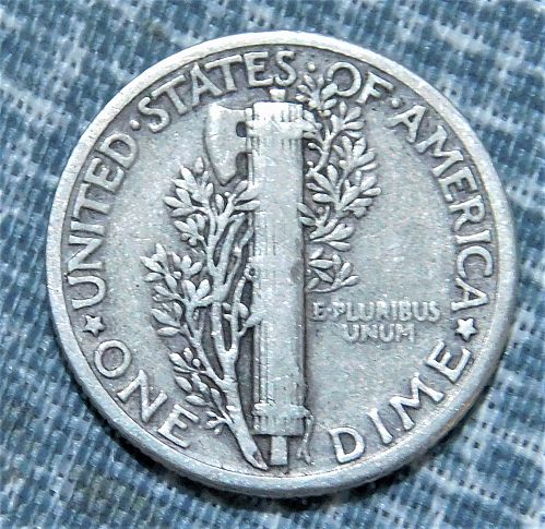 1929 P MERCURY DIME