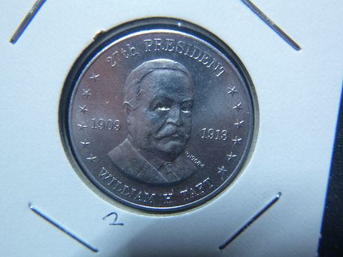 SHELL'S MR. PRESIDENT COIN GAME WILLIAM H. TAFT