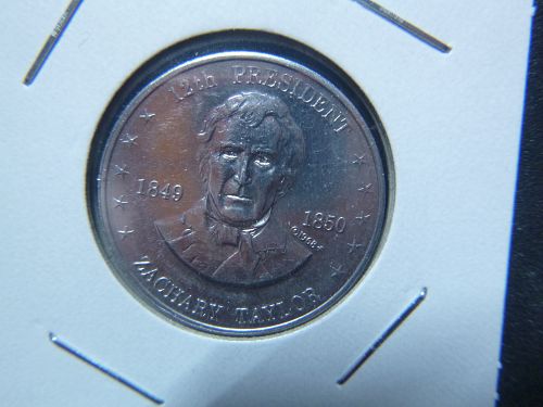 SHELL'S MR. PRESIDENT COIN GAME ZACHARY TAYLOR