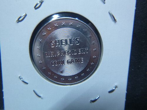 SHELL'S MR. PRESIDENT COIN GAME GEORGE WASHINGTON