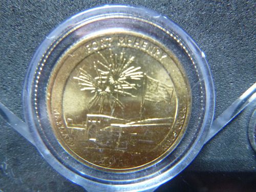 Quarters >> America The Beautiful >> 2013-D : Fort McHenry 24KT PLATED