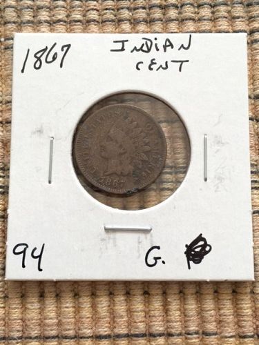 1867 INDIAN HEAD CENT