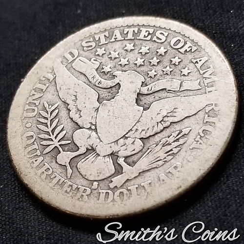 1914-S ~ Barber Quarter ~ AG+