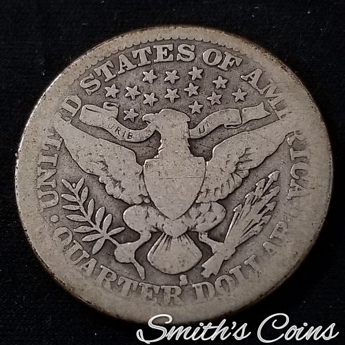 1914-S ~ Barber Quarter ~ AG+