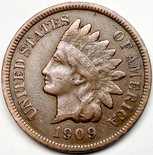 1909 P Indian Head Cent #84