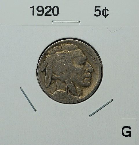 1920 Buffalo Nickel