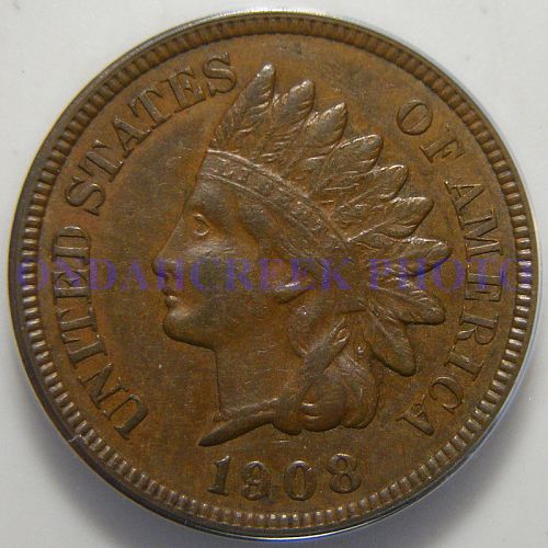 1908-S Indian Cent RPM #2 ANACS AU-53