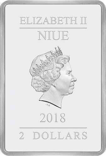 2018 Good and Bad 1 oz silver coin Glow-in-The-Dark Niue
