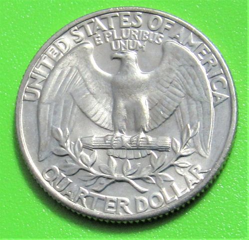 1970 25 Cents - Washington Quarter
