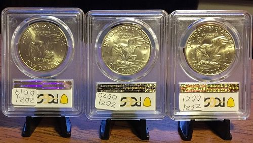 1972-73-74 S $1 Silver Ike Eisenhower Dollar PCGS MS66