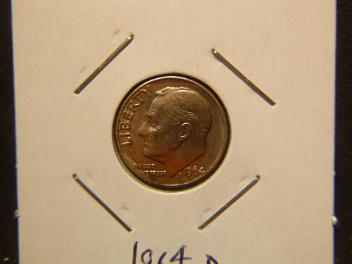 Dimes >> Roosevelt >> 1964-D