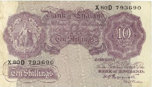 Great Britain 10 shillings 1948 Issue #C041