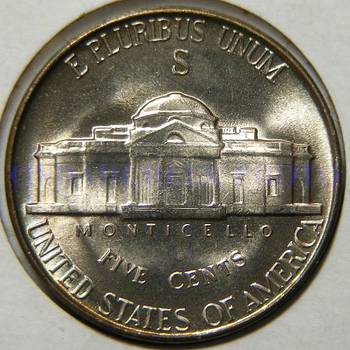 1945-S Jefferson Nickel RPM #10 Wonderful Color