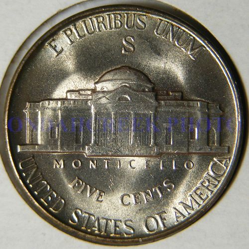1945-S Jefferson Nickel RPM #10 Wonderful Color