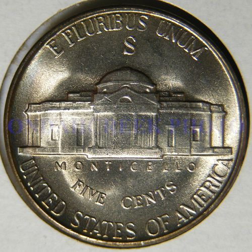 1945-S Jefferson Nickel RPM #10 Wonderful Color