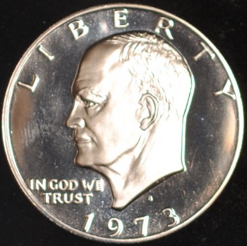 1973S Eisenhower Dollar Clad Proof