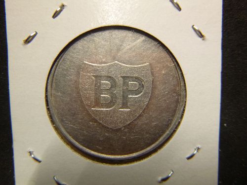 BELBIUM JOEL ROBERT BP ADVERTISMENT ALUMINUM TOKEN