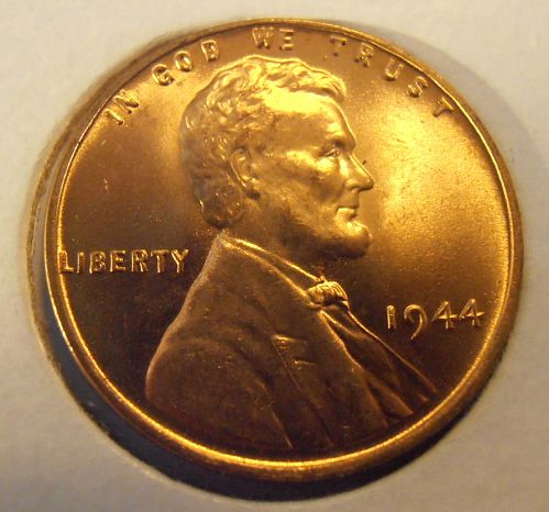 1944 P BU Lincoln Cent (44PPQ4)