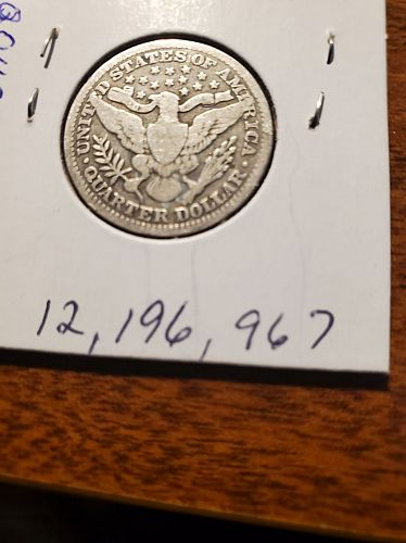 1902 P Barber Quarter