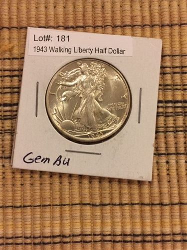 1943 WALKING LIBERTY HALF DOLLAR