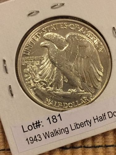 1943 WALKING LIBERTY HALF DOLLAR