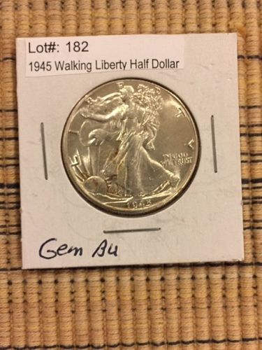 1945 WALKING LIBERTY HALF DOLLAR