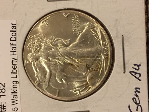 1945 WALKING LIBERTY HALF DOLLAR