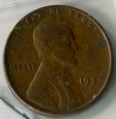 1937 - D    Lincoln Cent  --   EXTRA FINE