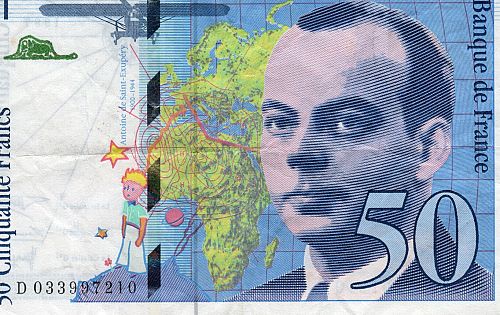1997  FRANCE FIFTY  FRANCS BANKNOTE