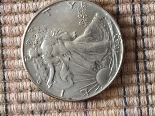 1945 WALKING LIBERTY HALF DOLLAR