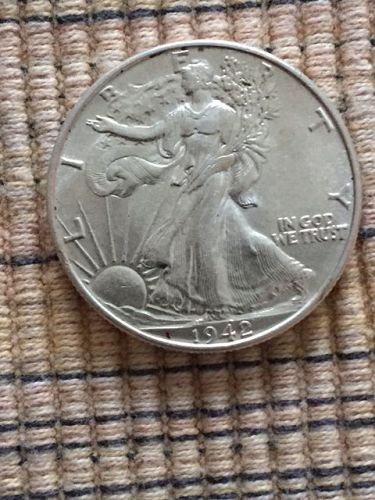 1942 WALKING LIBERTY HALF DOLLAR