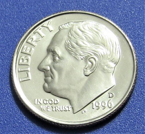 1996-D 10 Cents - Roosevelt Dime