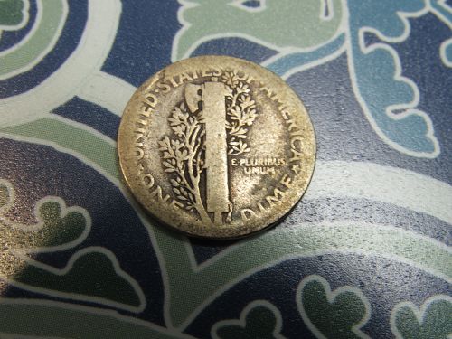 1919 MERCURY DIME    bh87